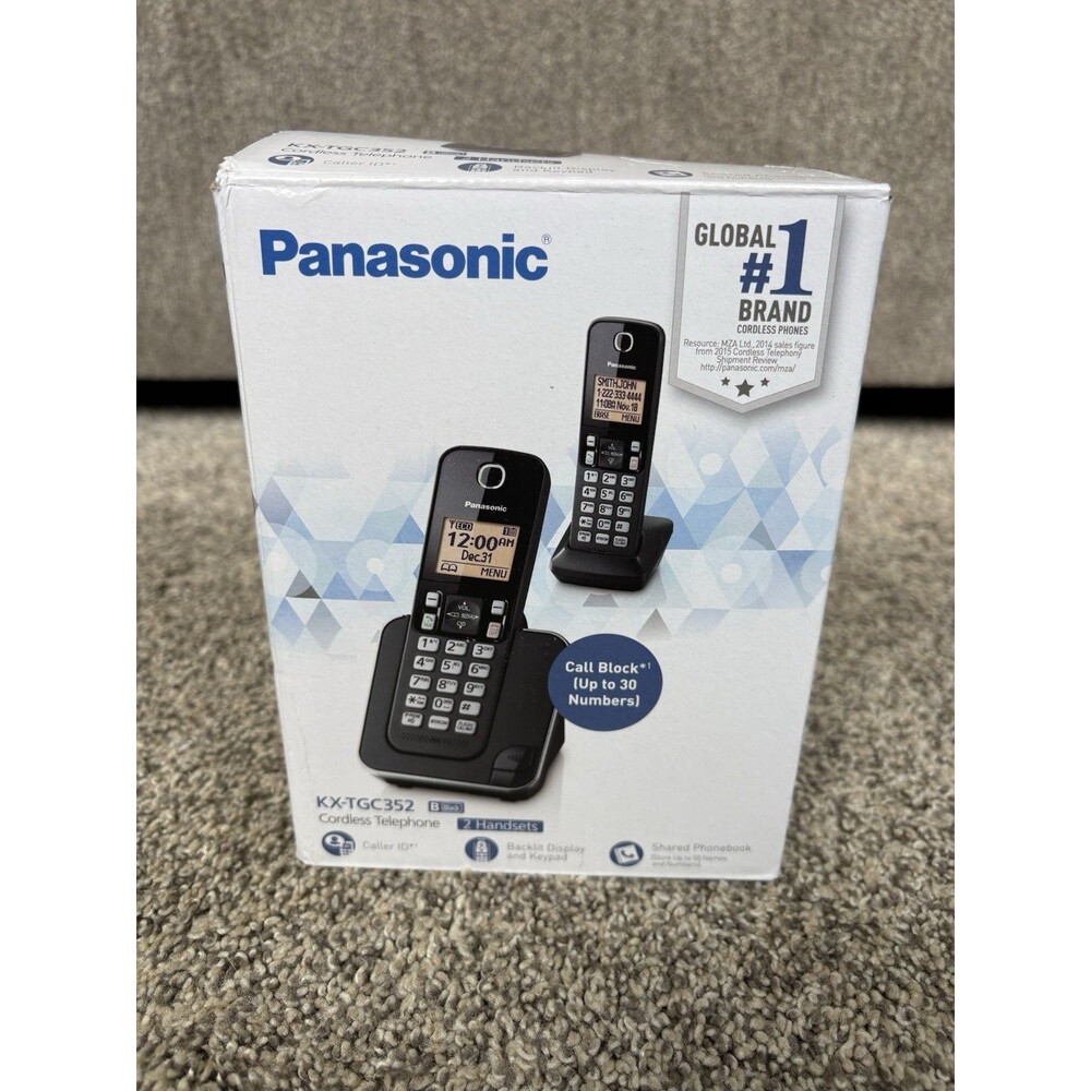 Panasonic KX-TGC352B Cordless Phone System